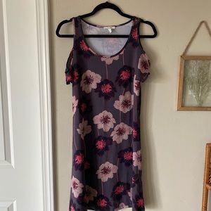Maurices Cold Shoulder Floral Dress